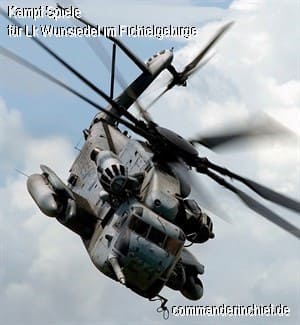 War-Helicopter - den Landkreis Wunsiedel im Fichtelgebirge (Landkreis)